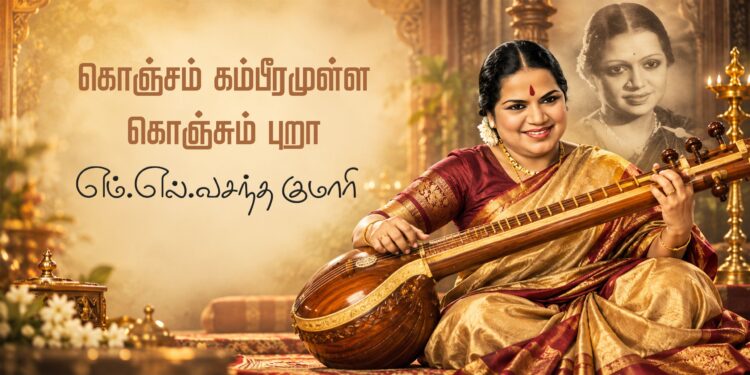 கொஞ்சம் கம்பீரமுள்ள கொஞ்சும் புறா – எம்.எல்.வசந்த குமாரி